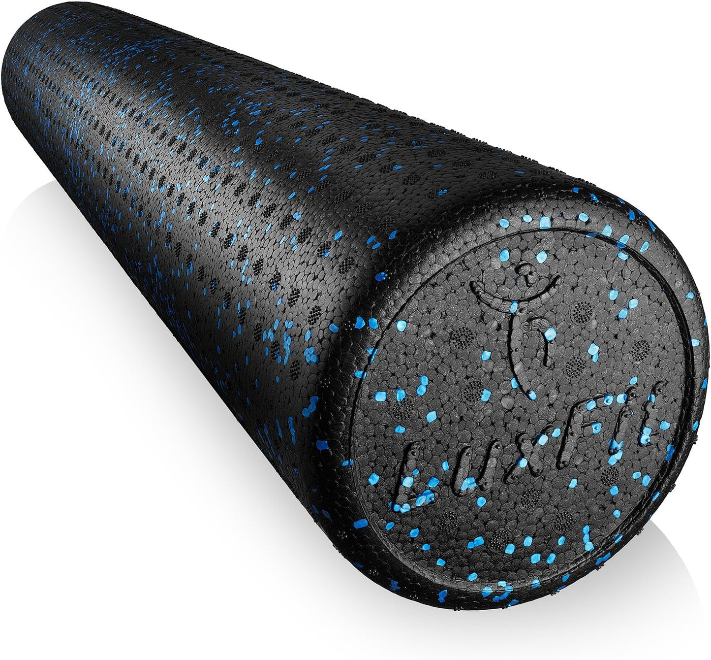 "Get the Ultimate Workout with Our Extra Firm Speckled Foam Roller - Includes Online Instructional Video!"