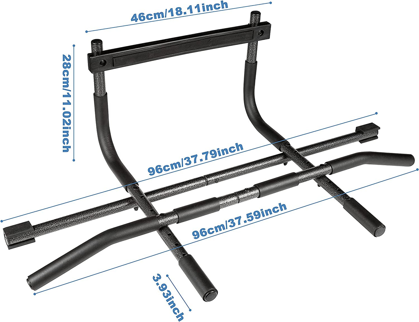 "Ultimate Doorway Pull-Up Bar: Unleash Your Strength with Multi-Grip Chin up Bar and Home Gym"