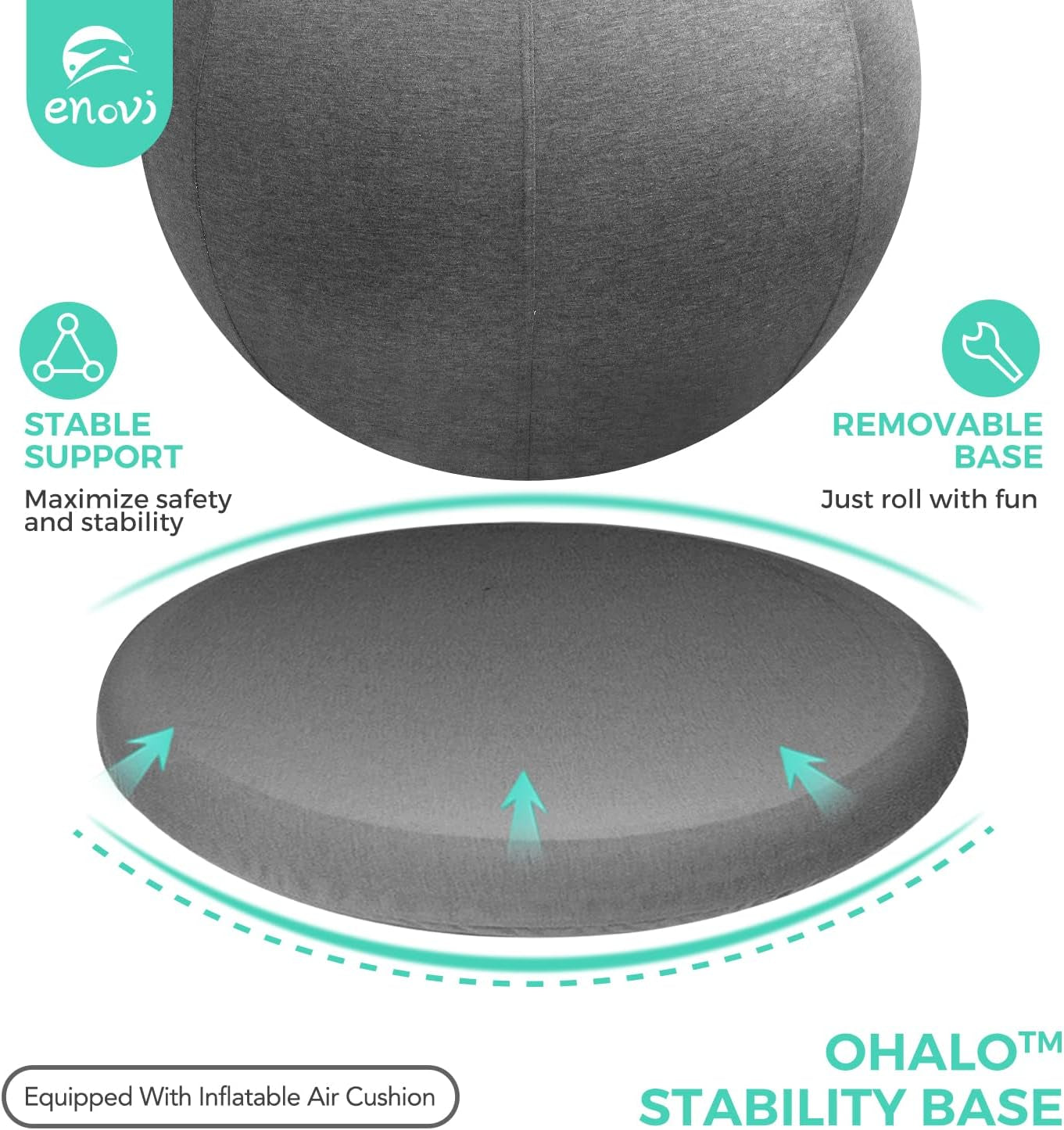 "Experience Ultimate Comfort and Support with the Probalanceω Ball Chair - the Perfect Yoga Ball Chair for Home Office, Birthing & Pregnancy, and Back Pain Relief!"