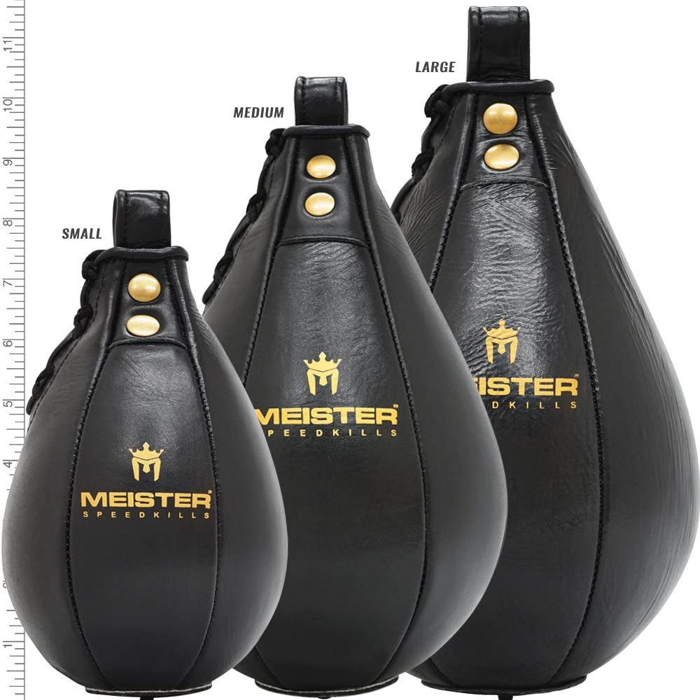 "Unleash Your Inner Champion with the Speedkills Leather Speed Bag - Experience Lightning-Fast Speed and Precision with Lightweight Latex Pocket"