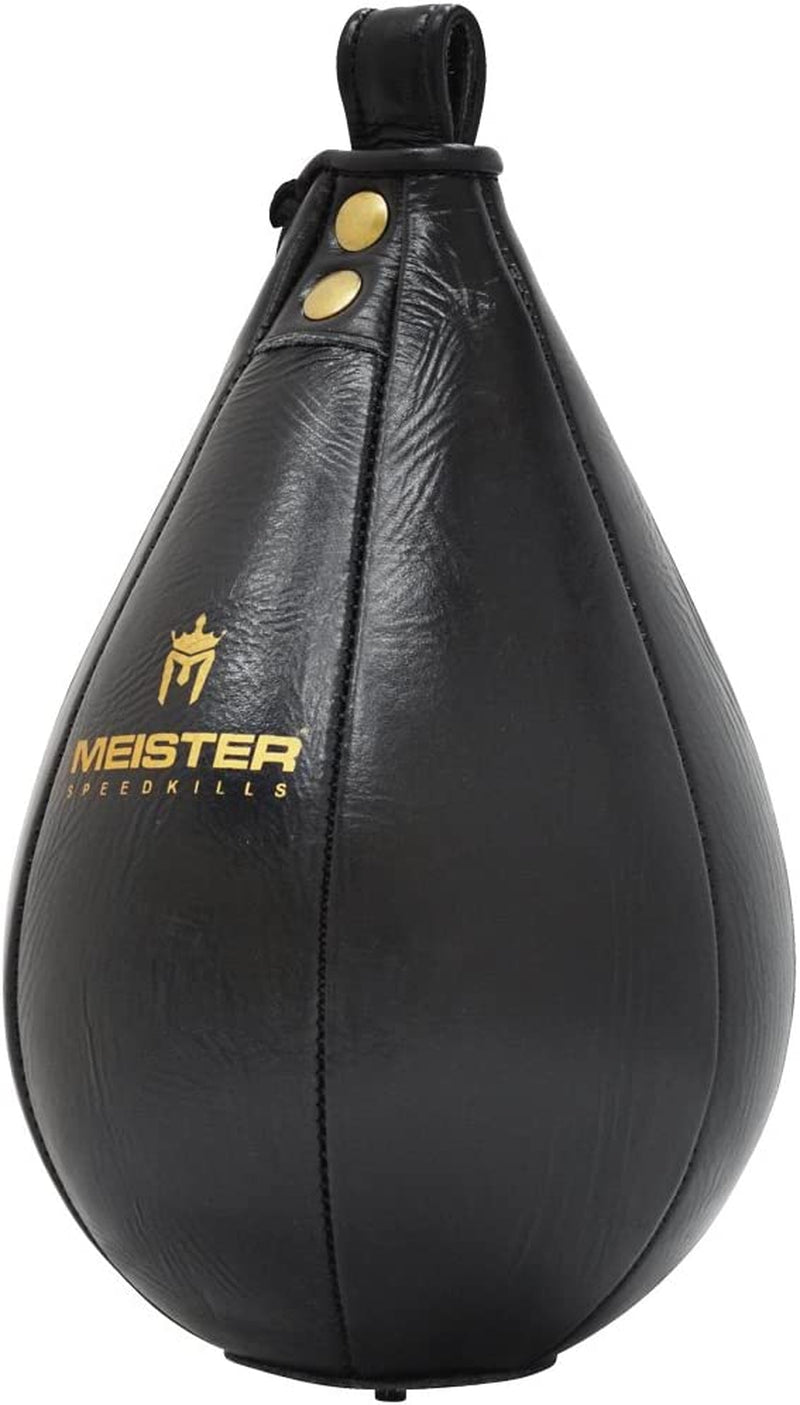 "Unleash Your Inner Champion with the Speedkills Leather Speed Bag - Experience Lightning-Fast Speed and Precision with Lightweight Latex Pocket"