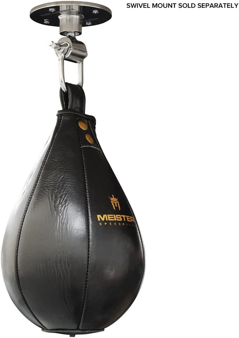 "Unleash Your Inner Champion with the Speedkills Leather Speed Bag - Experience Lightning-Fast Speed and Precision with Lightweight Latex Pocket"